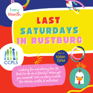Last Saturdays - Rustburg @ Rustburg Library